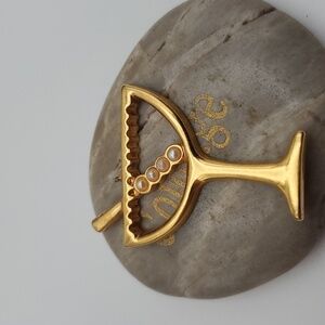 Martini charm necklace pendant‎